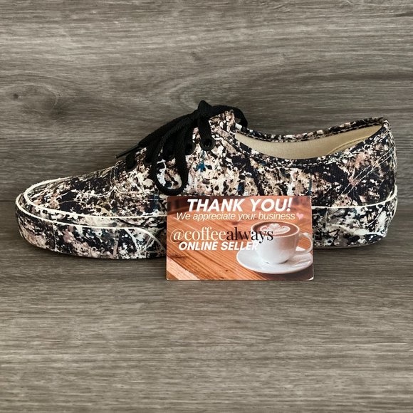 Vans x MoMA Authentic Jackson Pollock "American" Women's NWOB - Picture 5 of 9